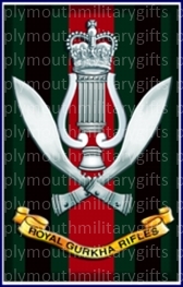 Royal Gurkha Rifles Band Magnet